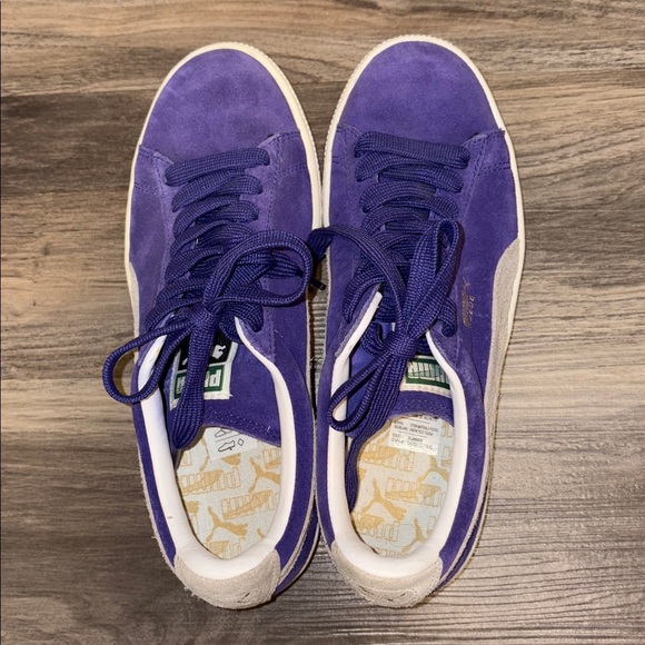 PURPLE SUEDE PUMA STATES SNEAKERS - Picture 6 of 6
